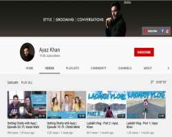 The actor runs a YouTube channel as well since 2017 which has more than 19 thousand subscribers.